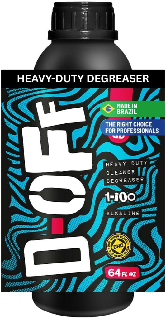 DUB BOYZ D-OFF Heavy-Duty Cleaner & Degreaser, Industrial Strength, Cuts Through Grease and Grime, Safe on Metal, Plastic, Rubber, Biodegradable & Phosphate-FreeWheel Cleaner