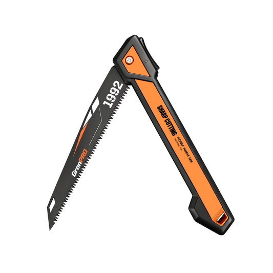 Folding Pruning Saw 10 Inch, Hand Saw for Tree Trimming - Image 1