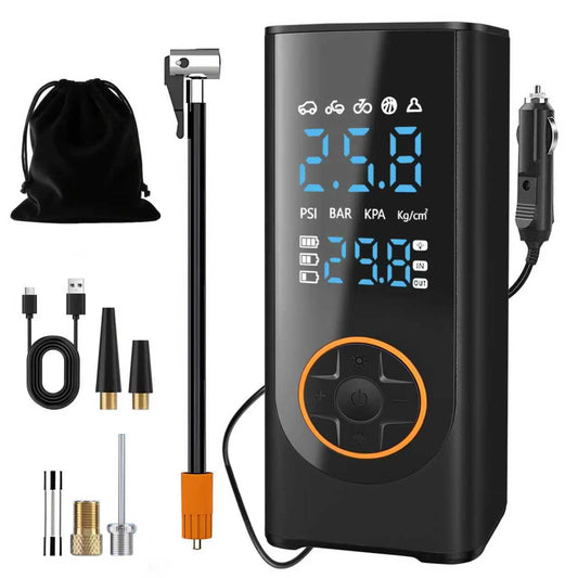 Eleanora Cordless Tyre Inflator Air Compressor 6000 mAh 150PSI - Image 1