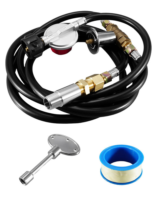 LP Burner Connection Kit, Propane Fire Pit Replacement Part - Image 1