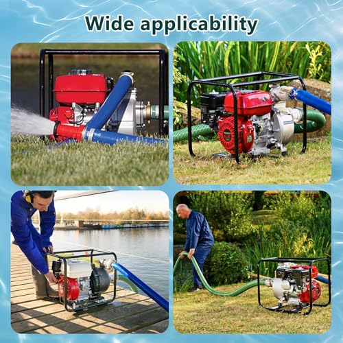3 ” suction hose Pump Kit for Backwashing and Drainage | - Image 8