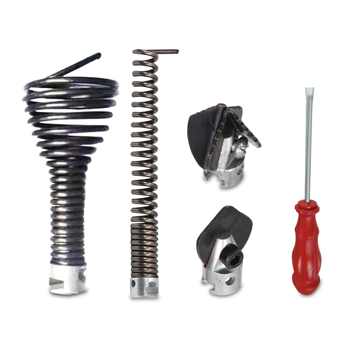 4-Pack 7/8-Inch Drain Snake Attachments for Electric - Image 1