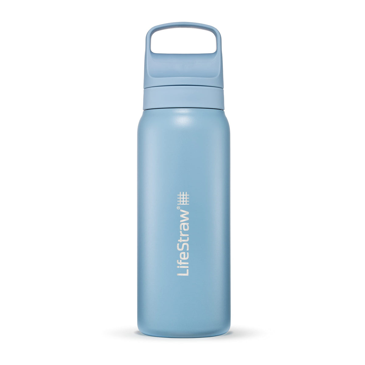 LifeStraw Go Series Insulated Steel Water Filter Bottle, 24 oz - Image 1