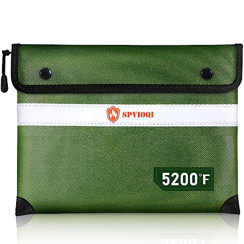 Upgraded Fireproof Document Bag 5200°F -Heat Insulated, Water - Image 2