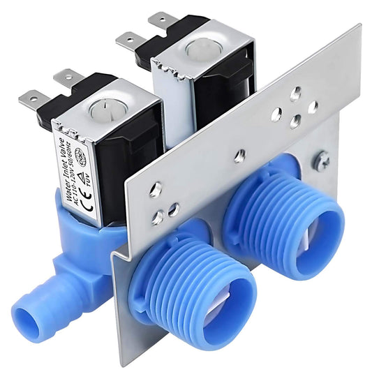 New Upgrade 285805 Washer Water Inlet Valve with Mounting Bracket - Image 1