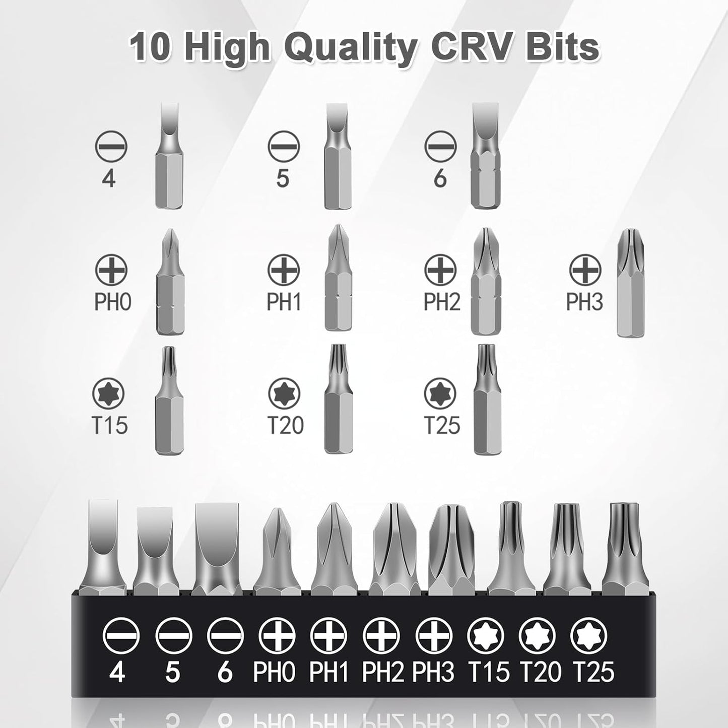 10-In-1 Angled Ratchet Screwdriver Set，90 Degree Right Angle, Angled and Offset Screwdrivers for Tight Spaces. Practical, Multifunctional, Professional Mini Ratchet Set