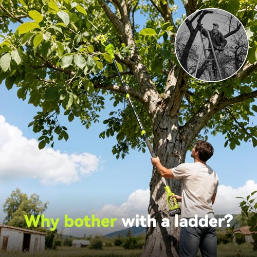 Electric Pole Saws for Tree Trimming, 8 Inch & 6 Inch Mini - Image 6