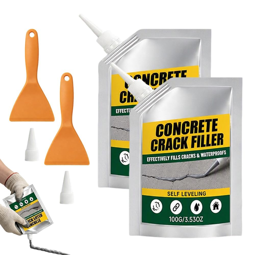 Waterproof Concrete Crack Filler & Sealant (2) - Image 1