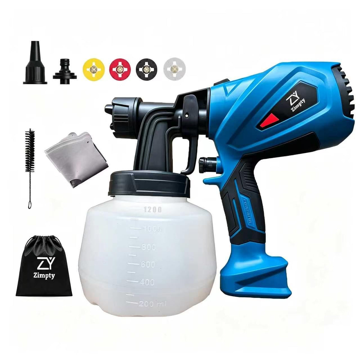 Paint Sprayer, 550W Electric Spray Gun for House Painting - Image 1