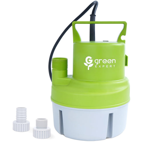 Green Expert Submersible Utility Water Pump 1/6 HP | Travel Essentials - Image 1