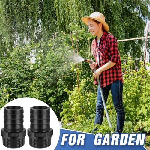 2 Pcs Pool PVC Tube Fitting Barbed Hose Fittings Adapter - Image 7