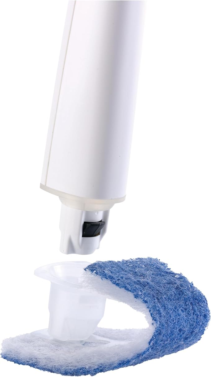 Scotch-Brite Disposable Toilet Scrubber Refills – 10 Count Refill Pads (Bleach-Free Cleaning with Pumice, Fits Scotch-Brite Toilet Scrubber System)
