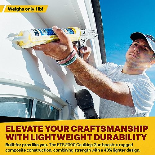 Dripless ETS2000 The Yellow Gun Composite Caulk Gun | Home Repair - Image 5