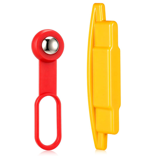 Konohan 2 Pcs Magnetic Stud Finder No Battery, 27 Pounds of Pull - Image 1