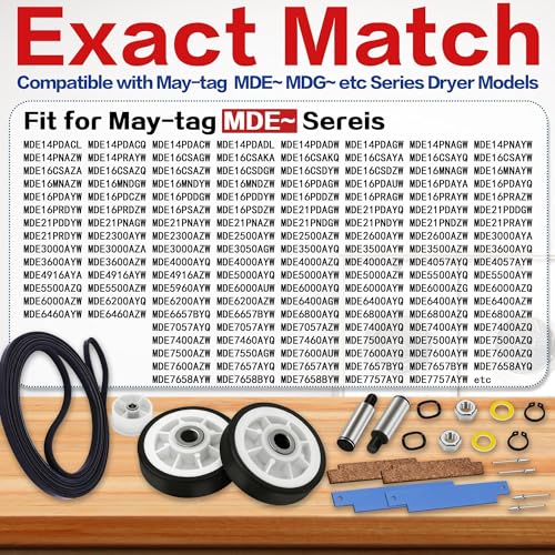 12001541 Dryer Repair Kit Fit for May-tag MDE2600AYW | Home Repair - Image 4