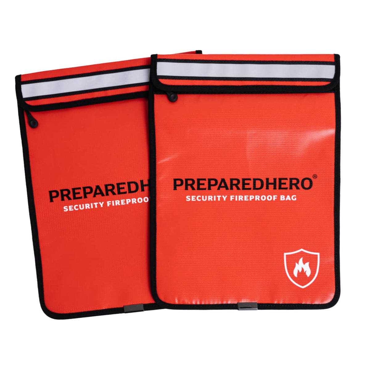 Prepared Hero Fireproof Document Bag, Fire Resistant Safe - Image 1