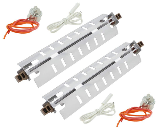 WR51X10055 Defrost Heater, WR55X10025 Temperature Sensor - Image 1