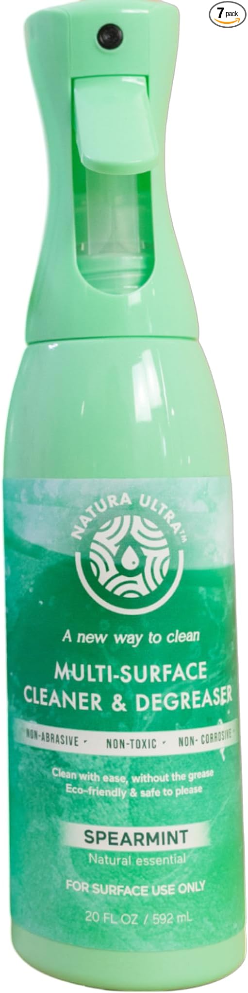 Multi-Surface Cleaner & Degreaser, Spearmint, Eco-Friendly, 32oz
