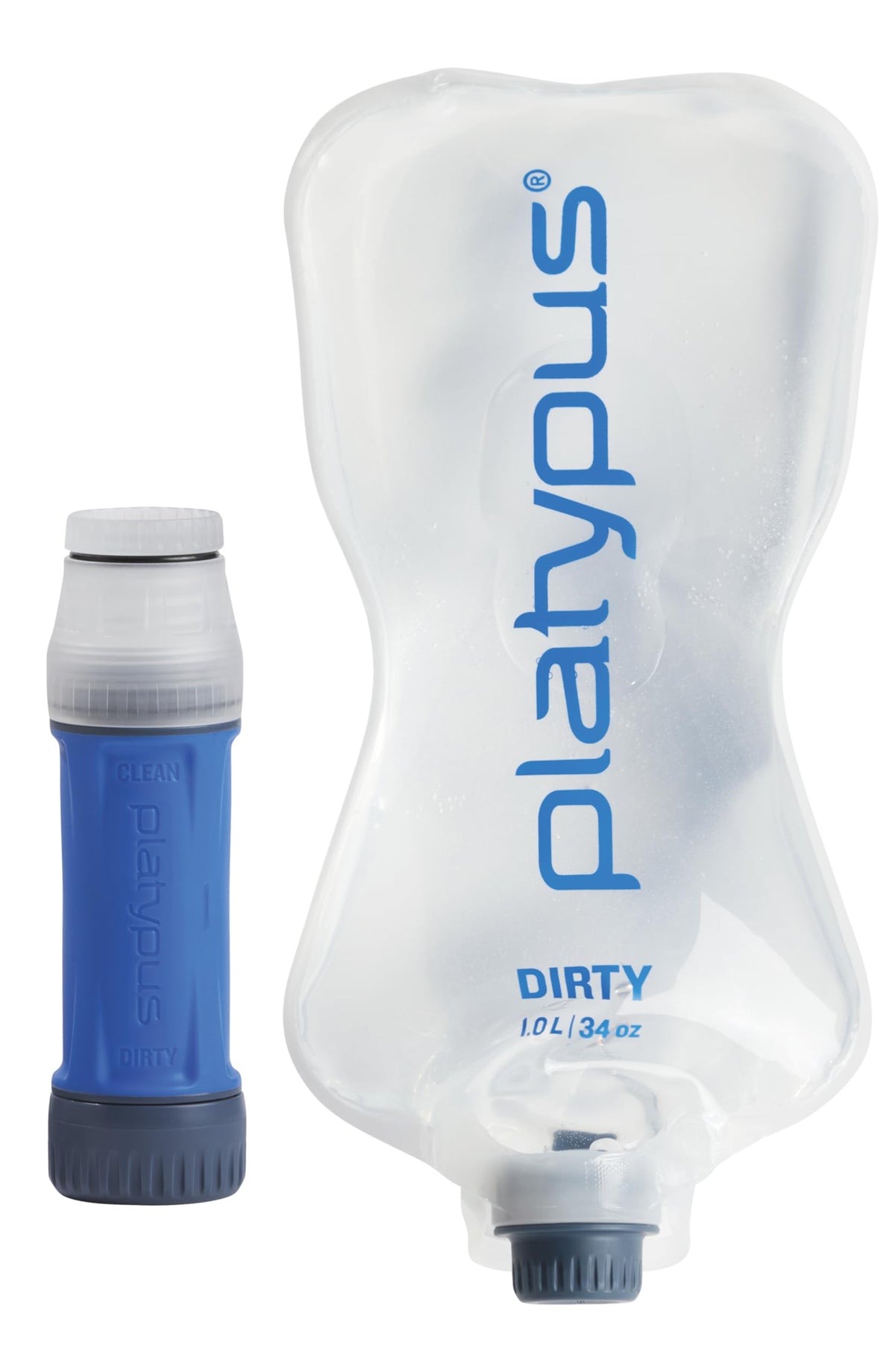 Platypus Quickdraw Ultralight 1 Liter Backpacking Water - Image 1
