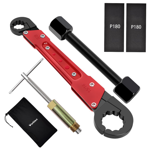 Plumbing Tools with Angle Stop Wrench & Compression Sleeve Puller - Image 1