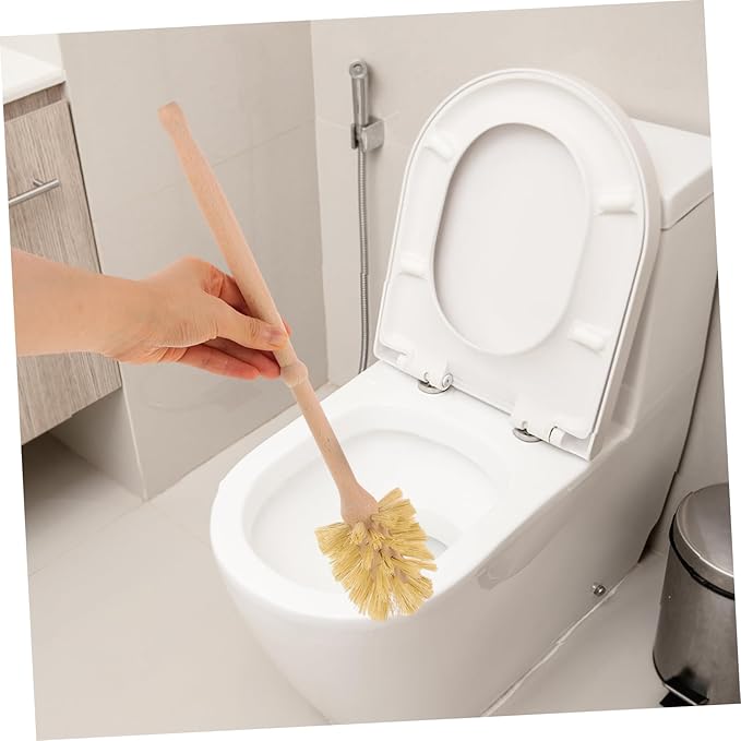1Set Multifunctional Bathroom Toilet Brush with Storage Holder Long Handle Scrubber for Efficient Heavy Duty Design for Home Use and Deep Removal