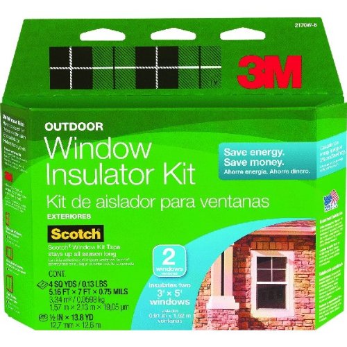 3M Clear Outdoor Window Film Insulator Kit 62 in. W x 84 in. L - Image 4