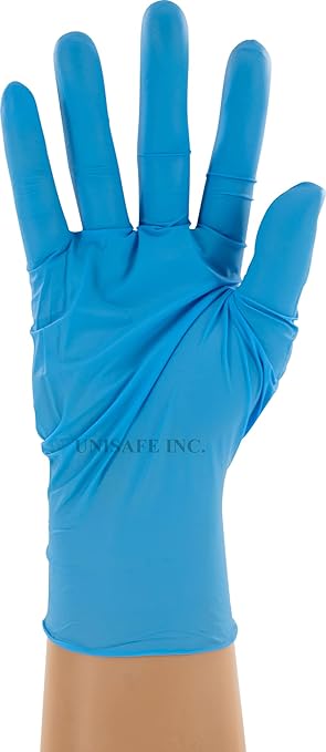 TopGrip Nitrile Exam Gloves, 6 Mil, Disposable, Powder Free, Textured, Case/1000, XX-Large XXL
