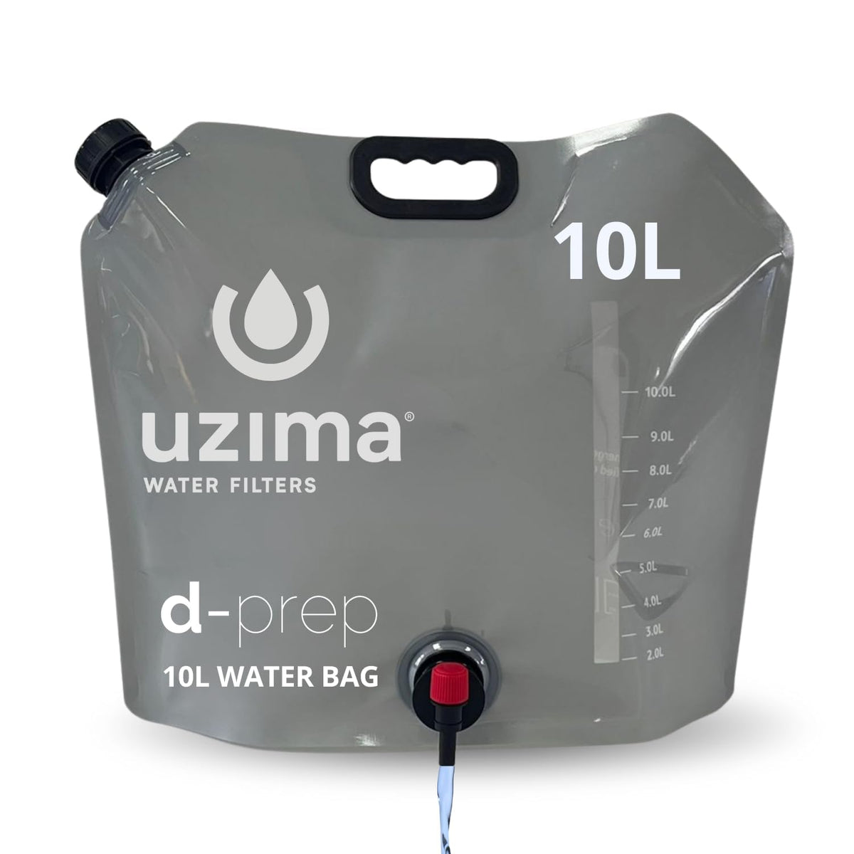 Uzima D-Prep 10L Water Bag, Collapsible Emergency Water - Image 1