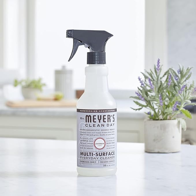 MRS. MEYER'S CLEAN DAY Lavender Scent Multi-Purpose Household Cleaner, 16 oz. (Pack of 3)
