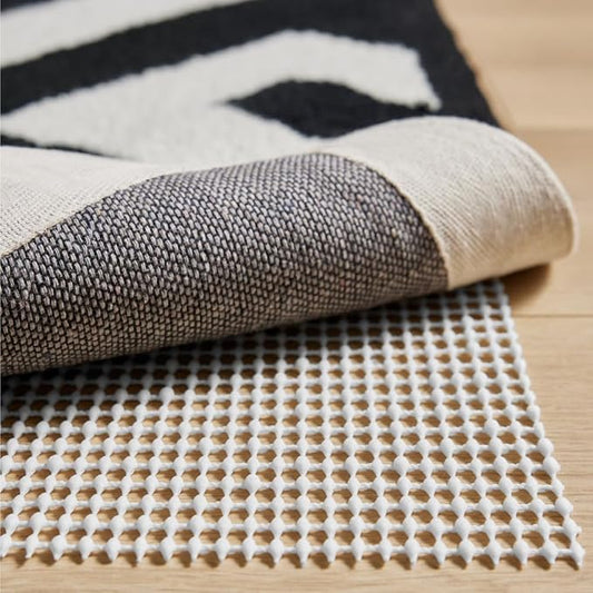 GORILLA GRIP Strong Rug Pad Gripper, 6x9 FT, US Designed, Grips Help Keep Area Rugs Safe and in Place, Slip and Skid Resistant Pads for Hard Floors, Under Carpet Mat Cushion and Hardwood Protection