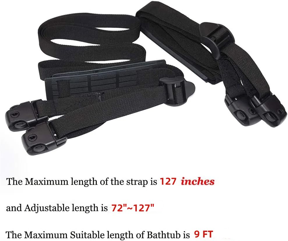 2 PCS Heavy Duty Hot Tub Cover Wind Straps - Image 6