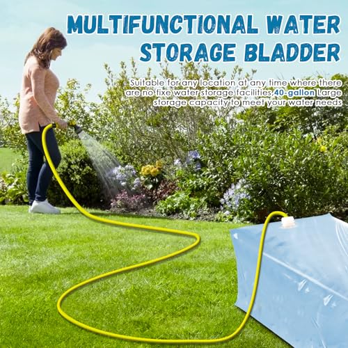 Buzzlett 3 Pcs 40 Gallon Water Storage Bladder | Home Organization - Image 5