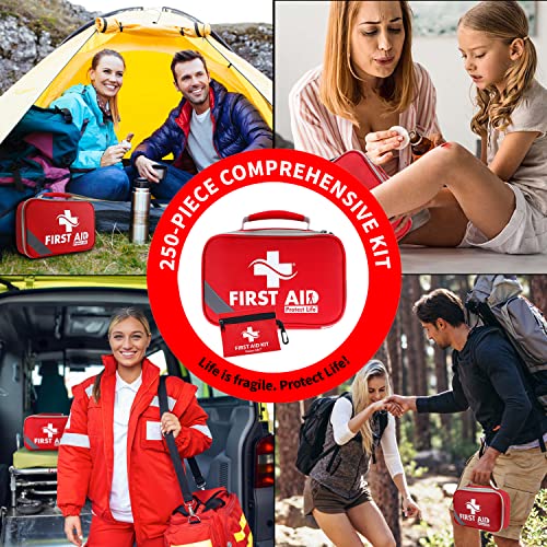 Protect Life First Aid Kit for Home & Business, 250 Pcs - Image 7