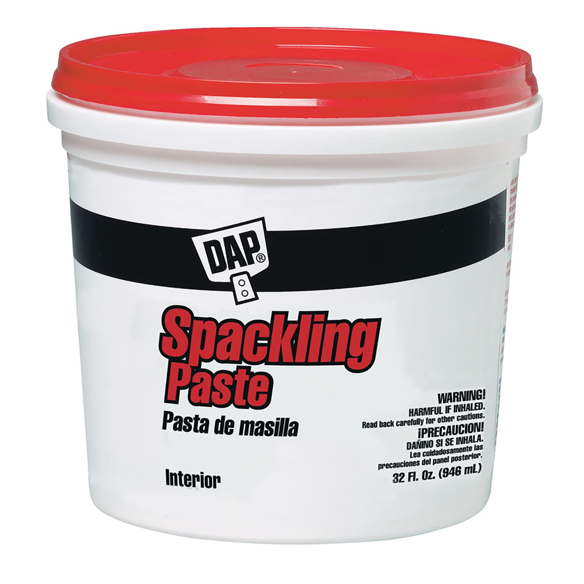 DAP Spackling Paste, White, 32 Oz (7079810204) - Image 1