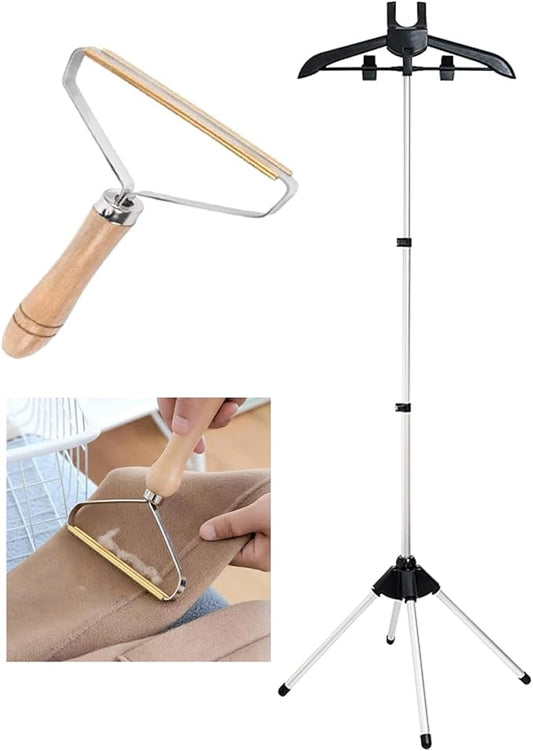 Garment hanger for steaming clothes,Steam rack for clothes,Handheld garment steamer rack,Clothes hanger for steam ironing,Steam stand clothes,Steamer pole,Steamer Hanger standing, steam iron stand