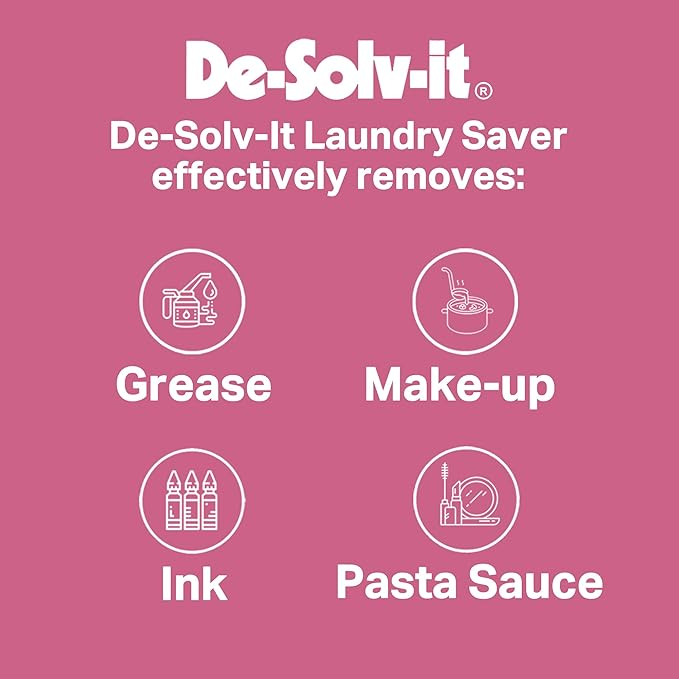 Orange-Sol De-Solv-It Laundry Saver, Odor & Stain Remover for Laundry, Safe on Hair & Skin, 32-Ounce