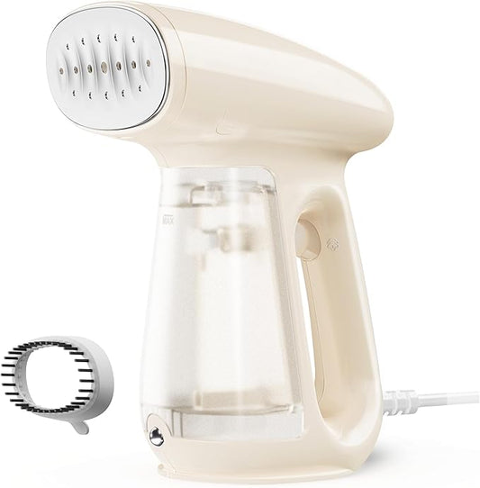 Bear Steamer for Clothes, Handheld Clothes Steamer,1300W Strong Power Garment Steamer with 230ml Tank,Fast Heat-up, Auto-Off, Steam Iron Fabric Wrinkle Remover with Brush for Home and Travel