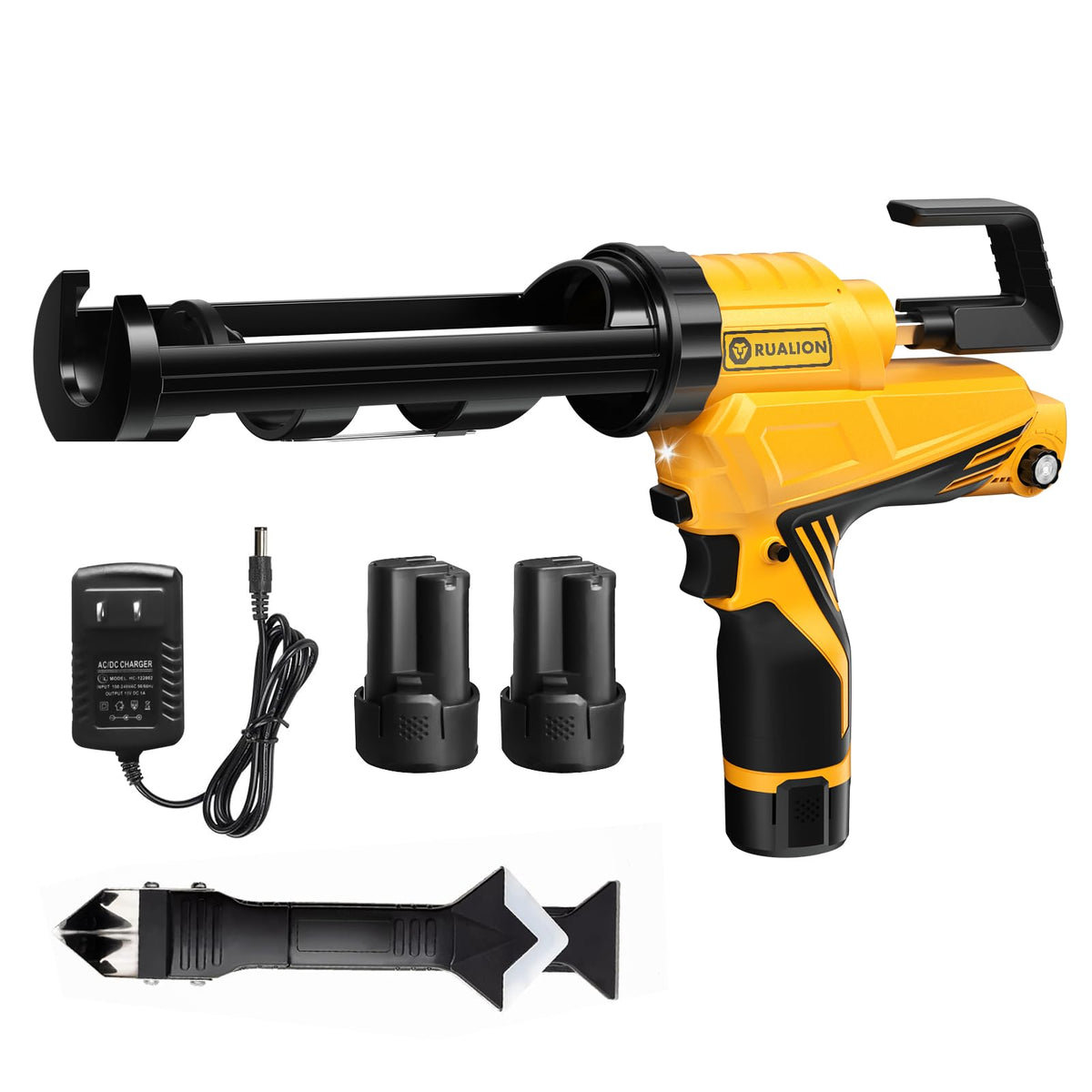 Electric Caulk Gun - Max 4000N Force, Variable Speed | Home Repair - Image 1