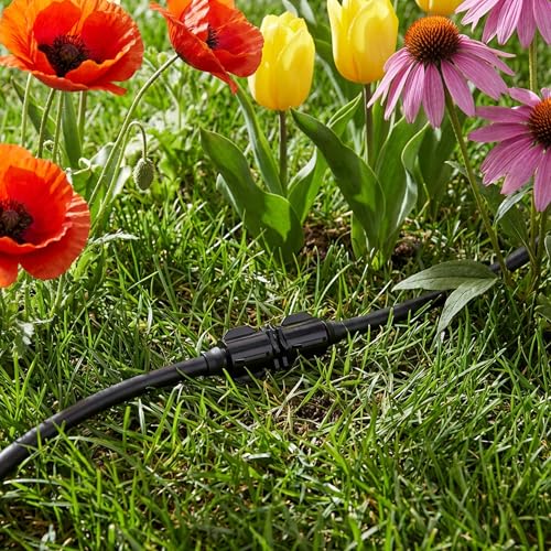 12 Pcs ABS Drip Irrigation Coupling, Quick Connect Tubing - Image 3