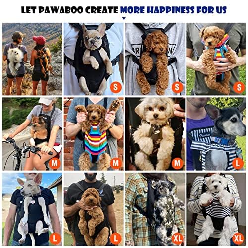 Pawaboo Dog Backpack Carrier,Front Chest Carrier for Small Dogs - Image 3