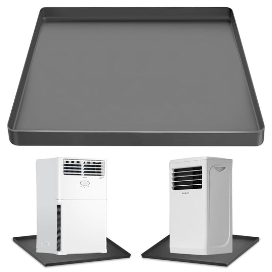 Portable Air Conditioner Drip Pan with Raised Edge, 23.6" - Image 1