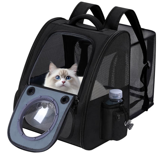 Dogs Backpack Carrier, Expandable Cat Carrier Backpack - Image 1