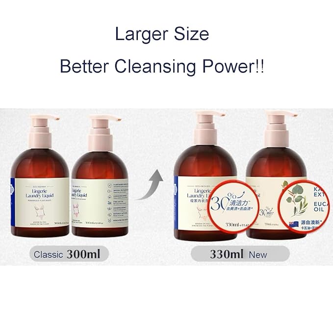 New Package Updated, Made in China, 1 PC Underwear Detergent Laundry Liquid, Removing Blood Stains & Dirts, Removing Bad Smell