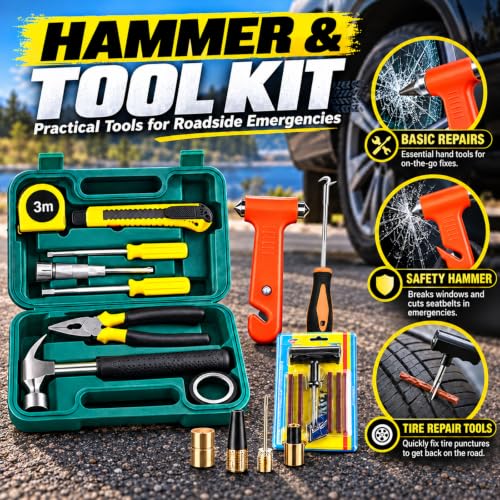 kewen Car Emergency Kit, Roadside Assistance Emergency Car - Image 6