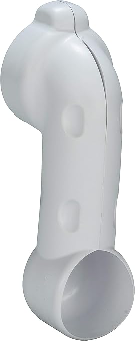 Truebro 82195 Lav Guard 2 100 Series Undersink Molded Vinyl 5" Offset Tailpiece Wheelchair Strainer Cover (105 E-Z), China White