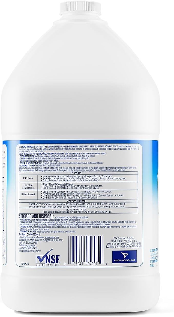 Professional LYSOL Brand Disinfectant Heavy-Duty Bathroom Cleaner