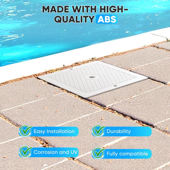 10 Inch Pool Skimmer Lid Replacement, 2 Pack Pool Skimmer Cover - Image 6