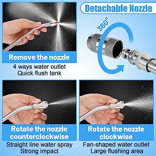 5Pcs RV Water Heater Anode Rod & Flush Wand & Element | Hand Tools - Image 5
