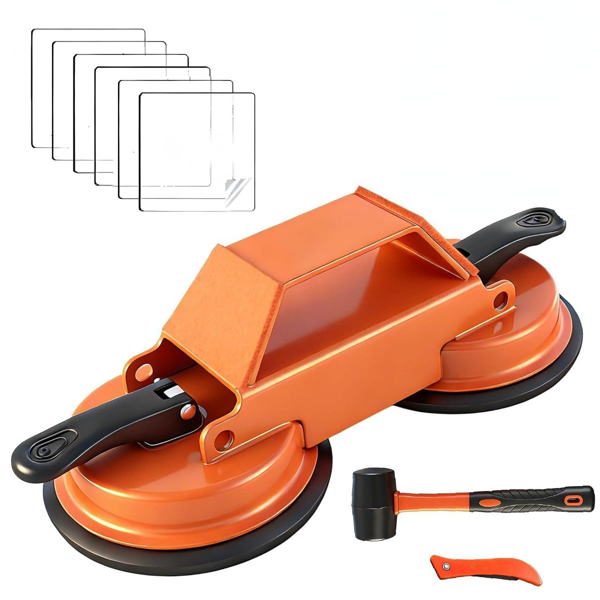 Floor Gap Repair Tool,Heavy Duty Floor Gap Fixer Suction Cup Tool - Image 1