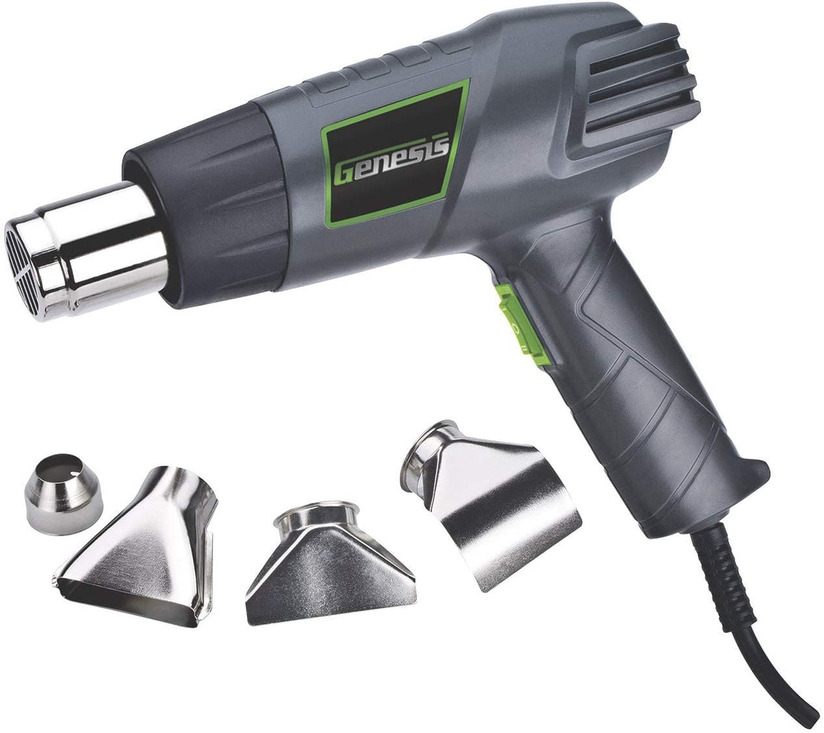 Genesis GHG1500A Dual Temperature Heat Gun Kit With Fast Heat - Image 1
